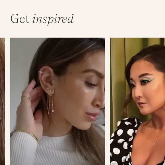 14K IDYL POWER EAR CUFF DIAMOND EARRING - Picture 7 of 9